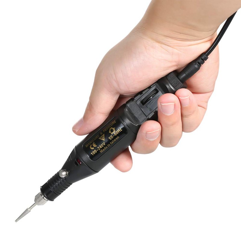14pcs 100V-240V Mini Electric Grinder Drill Variable Speed Rotary Engraving