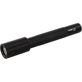 ANSMANN LED Torch in Black T150, Outdoor Light with Highly Efficient Reflector System, 150 Lumen & Splash-proof IP54, Ideal for Walking, Hiking, Jogging, etc.