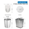8 Gallon-Clear-Trash-Bags Tall Kitchen Garbage Bag - Large Recycling Medium