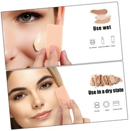 DOITOOL 96pcs Makeup Sponge Shape Cosmetic for Foundation Blush and Cream Versatile Applicators for Liquid and Powder Makeup for Any Occasion