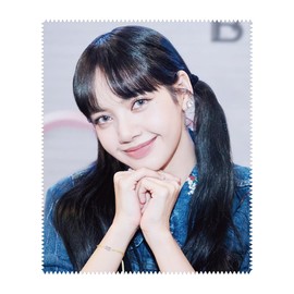 Generic K-Star Glasses Cleaner - LISA（Black Pink） (LISA 01)