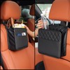 TepTupGa 2Pack Car Seat Back Hanging Bag Car Document Holder