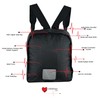 LVAD BACKPACK with HEARTMATE CONTROLLER POCKET & TWO BATTERY POCKETS┃LV117
