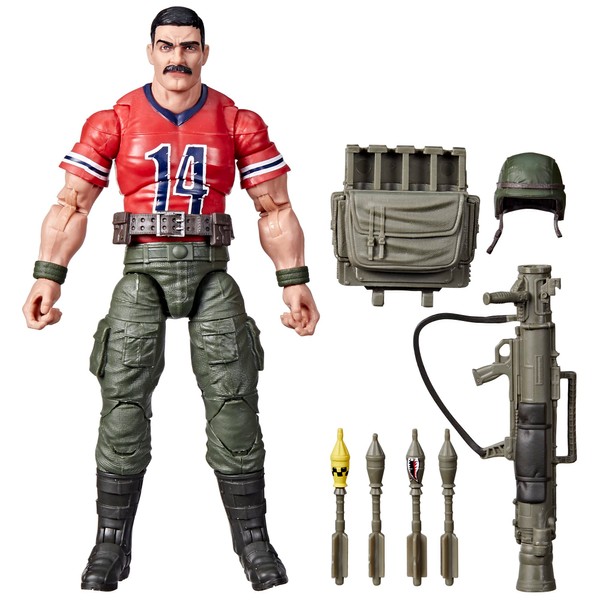 G.I. Joe Classified Series David L.Bazooka Katzenbogen Action Figure 62 Collectible Premium Toy with Accessories 6-Inch-Scale Custom Package Art