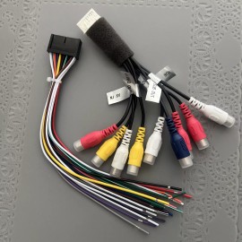 Jensen 20 Pin Wire & Pre-Amp./AV Input VX7020, VX7021, VX7022, VX7023,VX7024