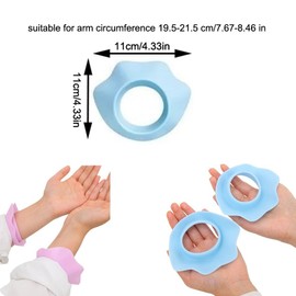 NentMent 6 Pack Waterproof Face Wash Wristbands Silicone Arm Wrist Towels Arm Water Guards Spa Wash Band Wrist Bands for Washing Face Girls Kids Children Prevent Water from Spilling Down Your Arms