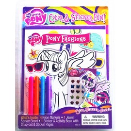 My Little Pony~Pony Fashions Color and Sticker Fun!