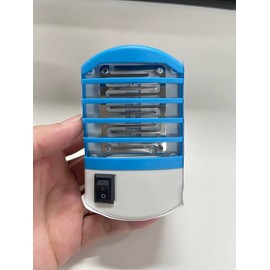 2025 4Pack Bug Zapper Indoor Plug in Electronic Mosquitoes Trap Zapper with Blue Lights Electric Portable Home Insects Zapper for Home,Kitchen,Office,Bedroom,Living Room,Baby Room
