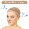 10 Pcs Invisable Wig Cap Super Thin High-definition Wig Caps