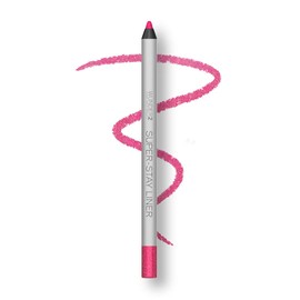 Wunder2 SUPER-STAY LINER Makeup Eyeliner Pencil Long Lasting Waterproof Eye Liner, Color Pink Glitter