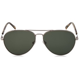 Fossil Men's Male Sunglass Style FOS 3104/G/S Aviator, Ruthenium, 61mm, 14mm
