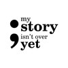 Bargain Max Decals My Story Isn't Over Yet Decal Notebook