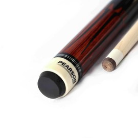 PEARSON Cues Players Series Pool Cue Stick,18-21 oz, 58" Maple Wood Pool Cue with 5/16 x 18 Implex Joint, Tiger Everest Pro Tip, Low-Deflection Shaft Professional Billiard, 20 oz, Rengas