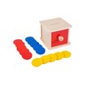 Adena Montessori Infant Coin Box Montessori Toys for 1 Year