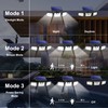 LONENESSL Solar Spotlight with Motion Sensor and 74 LEDs -