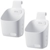 2 Pcs Plastic Hanging Basket Kitchen Storage organizer, Basket with