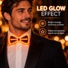 LED Light Up Suspenders with Bow Tie – Party Costume