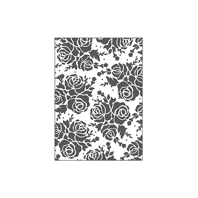 Cartella goffratura, dimensioni 13x18,5 cm, spessore 2 mm, rosa, 1pc