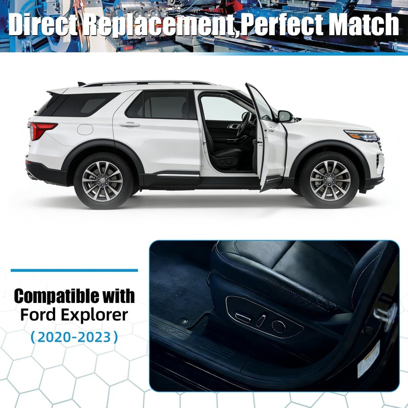 LINKCRO Driver Side Seat Trim Panel for 2020-2023 Ford Explorer