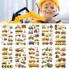 10 Sheets Excavator Tattoo Children, Temporary Tattoos for Children, Cartoon