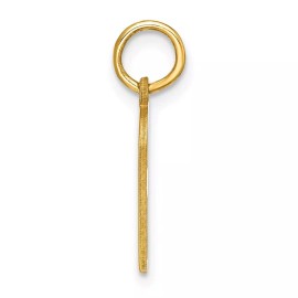 GlittersandGold 14ky Letter A Initial Pendant Bracelet Necklace