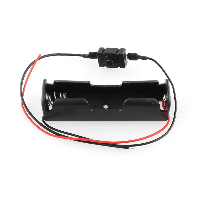 DGZZI 18650 Battery Storage Case 2PCS Single 18650 Battery Holders