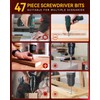KingTool 400 Pcs Drill Bit Set - Drill Bits Screwdriver