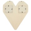 Wood Wedding Picture Frame Key Hook Wall Hanging Decoration Love