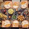 LYFREE 60 Pcs Thanksgiving Paper Plates and Napkins Party Supplies,