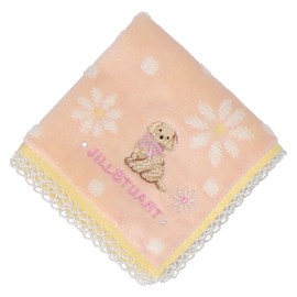 Jill Stuart 09208065 Women's Handkerchief Towel Hand Towel Handkerchief Female Mini Size Handkerchief 09208065A Pink [A] Approx. Width 7.9 x Height 7.9 inches (20 cm) x Height 7.9 inches (20 cm), Pink