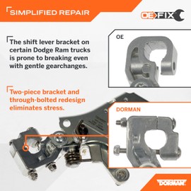 Dorman 905-671 Transmission Gearshift Bracket Compatible with Select Dodge/Ram Models (OE FIX)