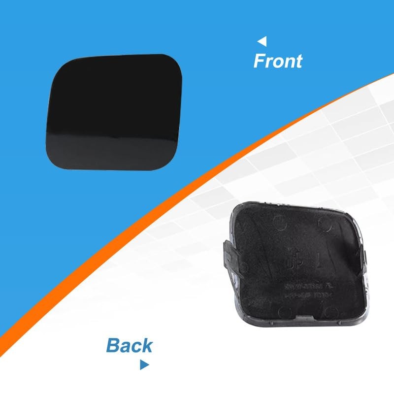 Car Front Bumper Tow Hook Cover Cap Towing Eye for