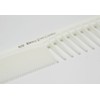 Hongo No.107 Professional Cut Comb, Wet and Dry Use, White,