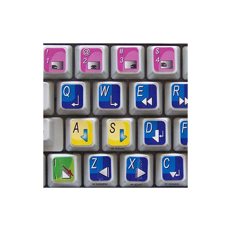 NEW PINNACLE LIQUID EDITION KEYBOARD LABELS SHORTCUTS