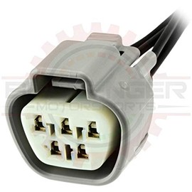 Ballenger Motorsports - 5 Way Connector Plug Pigtail Compatible with NTK AFRM (Harness Side)