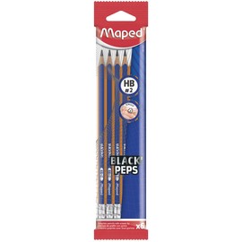 Maped Wood Free HB Grade Pencils (Pack of 6) 851831