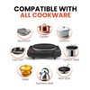 Elite Gourmet ESB-301BF Countertop Single Cast Iron Burner, 1000 Watts