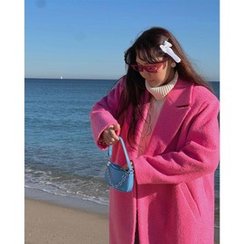 YIUOR - Bolso de mano con correa de cadena, estilo retro, de piel sintética, de cocodrilo clásico, bolso de mano pequeño para mujer, Azul