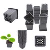 Verdonia 40 x 8cm Plastic Pots for Sowing, Transplanting, Cuttings,