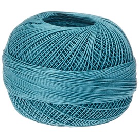 Handy Hands Lizbeth Premium Cotton Thread, Medium, Country Turquoise