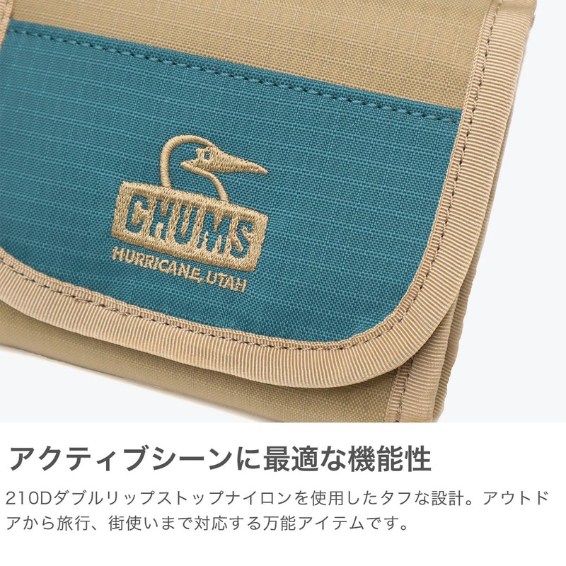 Chums Spring Dale Multi Wallet Black/Rainbow Men's Wallet