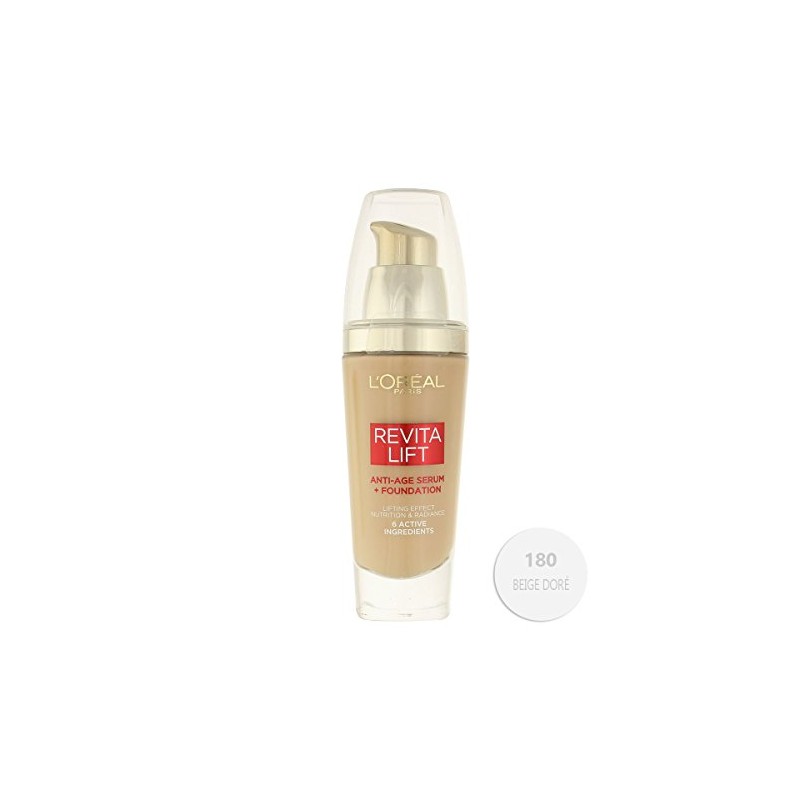 L'Oreal Paris Revitalift Anti-Age Serum + Foundation 30ml - 180