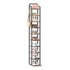 10 Tiers Vertical Shoe Rack, Narrow Shoe Tower, Tall Shoes