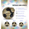 Barocity Classic Black and Gold Size 3 Soccer Ball -