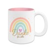 Tasse Danke für Alles mit Regenbogen – Geschenk für Erzieherin,