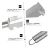 GRIRIW Core Removal Tool 2pcs Stainless Steel Peelers Kitchen Fruit
