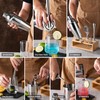 BRIOUT Cocktail Shaker Set, 8-Piece Bartender Kit Include Stand Martini
