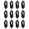 Merkaunis 12 Pcs European Mount Skull Hanger, Metal Deer Skull