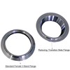 Exhaust Header Collector Reducer Adapter Assembly with V-Band in Stainless