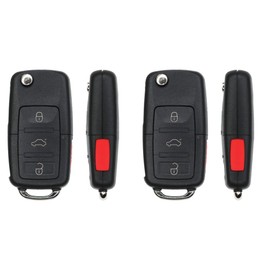 Replacement Flip Key Fob for Volkswagen Passat 2016 FCC NBG010180T Part Number 5K0837202 5K0837202AK 5K0837202AE Pack of 2